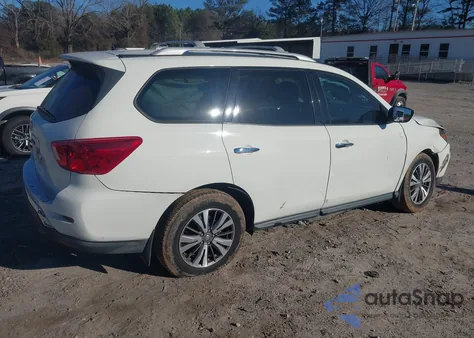 2017 Nissan Pathfinder S z USA, uszkodzony, nr VIN 5N1DR2MN8HC681667